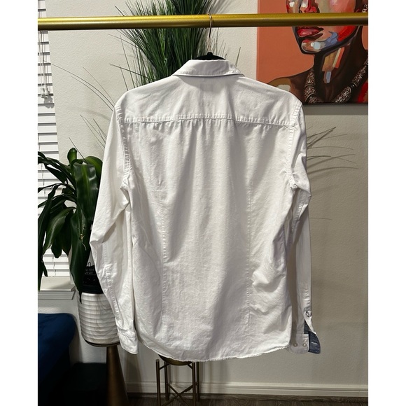 Hugo Boss BOSS Men's Rikki 53 Slim-Fit Shirt - Size Small - Picture 15 of 16